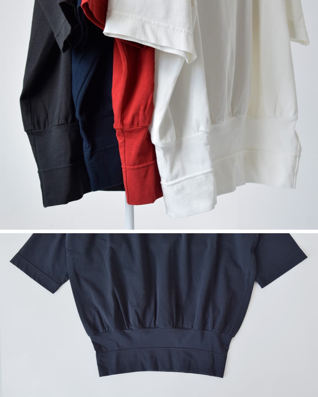 FIR MUM(フィル マム)強撚コットンヘビー天竺 オーバーサイズ タックイン Tシャツ vg-fr1804t6