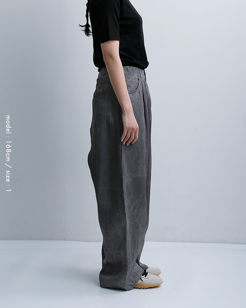 VOAAOVピグメント キュプラ パンツ vopt-p061