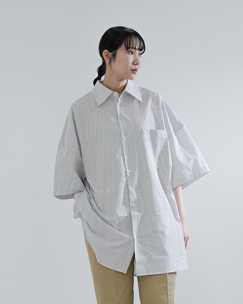 VOAAOV(ヴォアーブ)コットン半袖XXXXLシャツvosh-p082