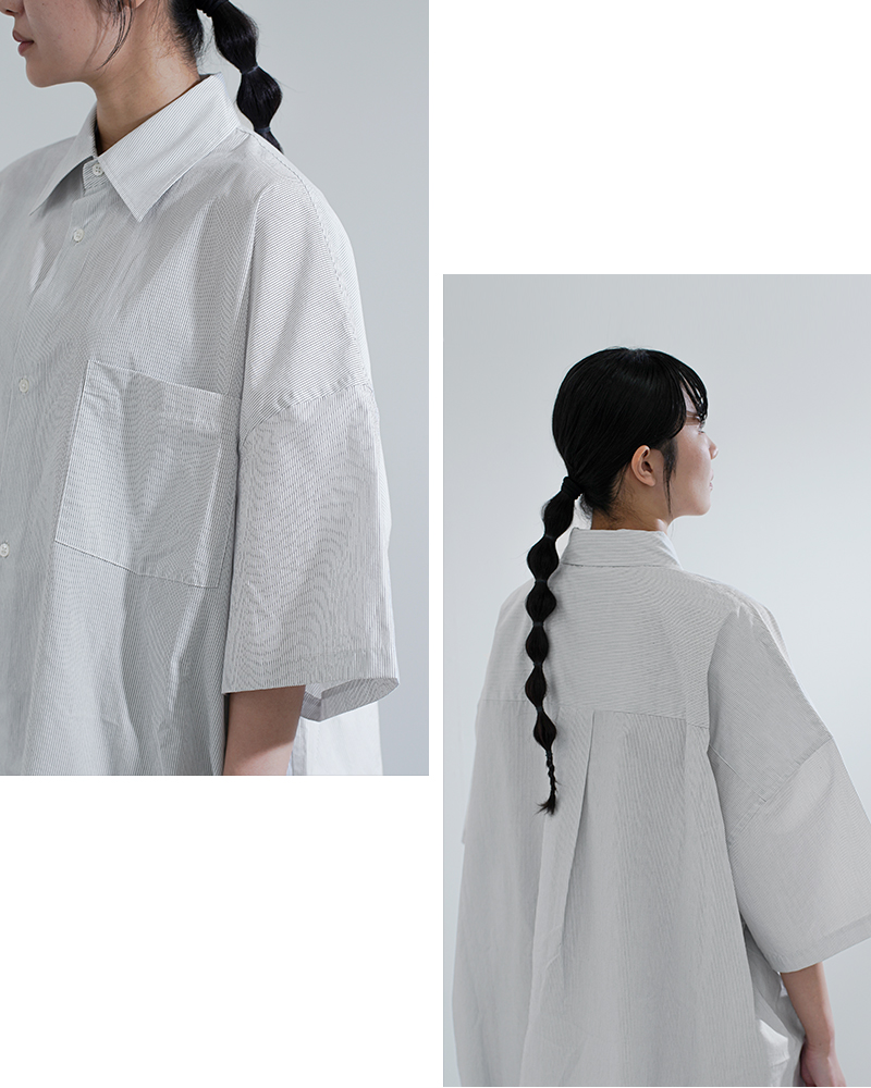 VOAAOV(ヴォアーブ)コットン半袖XXXXLシャツvosh-p082