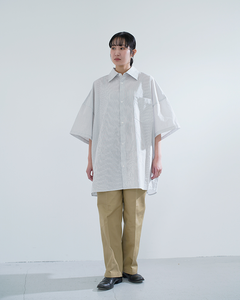 VOAAOV(ヴォアーブ)コットン半袖XXXXLシャツvosh-p082