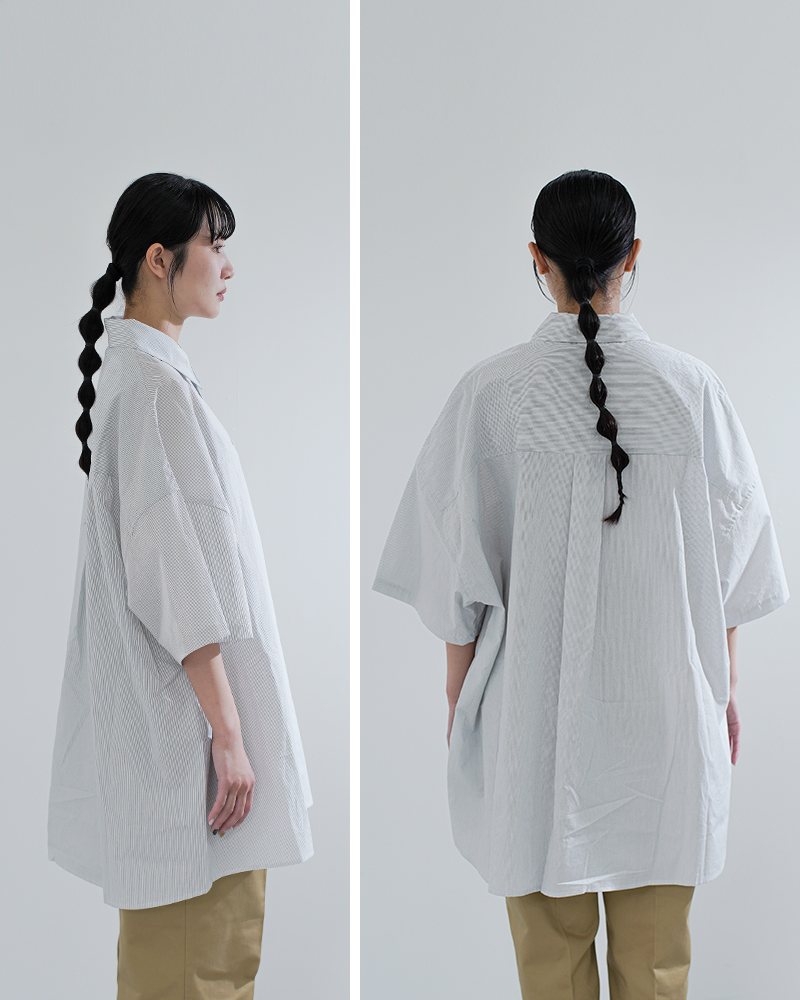 VOAAOV(ヴォアーブ)コットン半袖XXXXLシャツvosh-p082