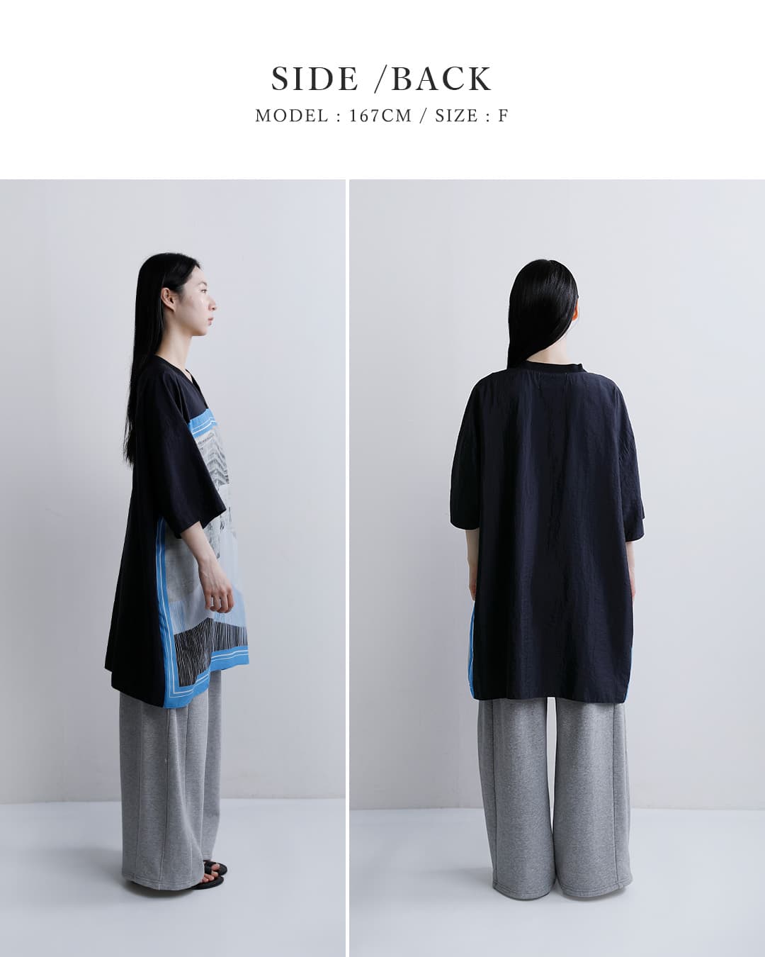 VOAAOVVネック 半袖 プリント Tシャツ “GHOST OF A MOMENT” votp-p112