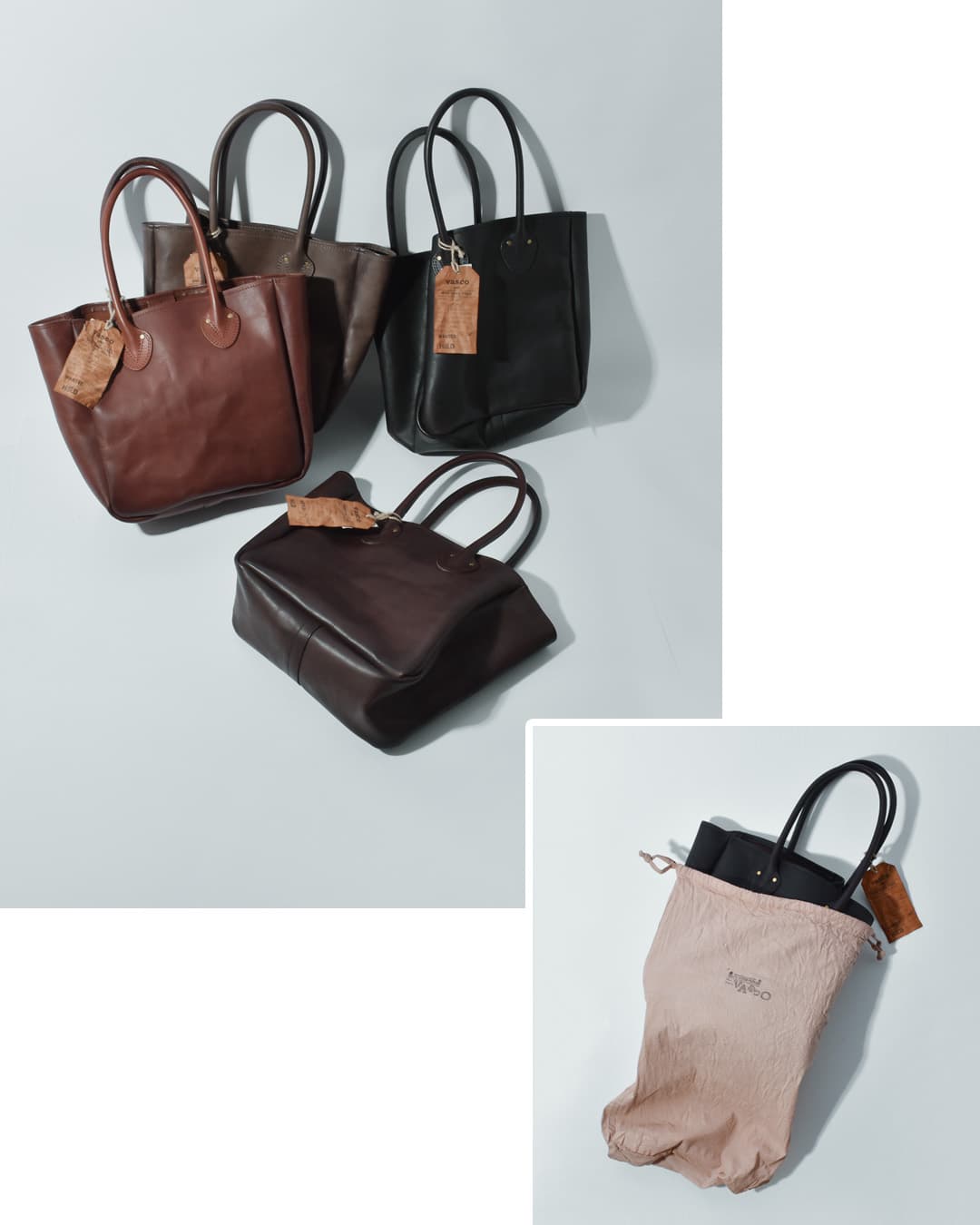 VASCO(ヴァスコ)OLD OIL レザー オールド トートバッグ ミディアム “LEATHER OLD TOTE BAG MIDIUM” vs-268l