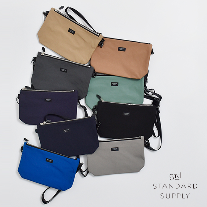 STANDARD SUPPLY(スタンダードサプライ)Wジップ ショルダーバッグ M SIMPLICITY w-zip-shoulder-m