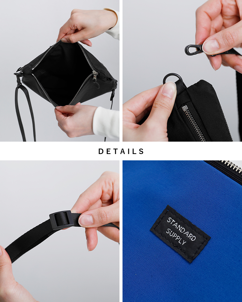 STANDARD SUPPLY(スタンダードサプライ)Wジップ ショルダーバッグ M SIMPLICITY w-zip-shoulder-m