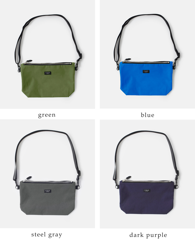 STANDARD SUPPLY(スタンダードサプライ)Wジップ ショルダーバッグ M SIMPLICITY w-zip-shoulder-m