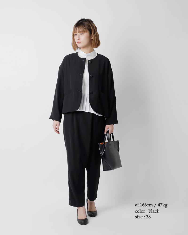 whyto(�z���C�g)�m�[�J���[�{�^���W���P�b�g�gnocollarbuttonjacket�hwht24fjk4035