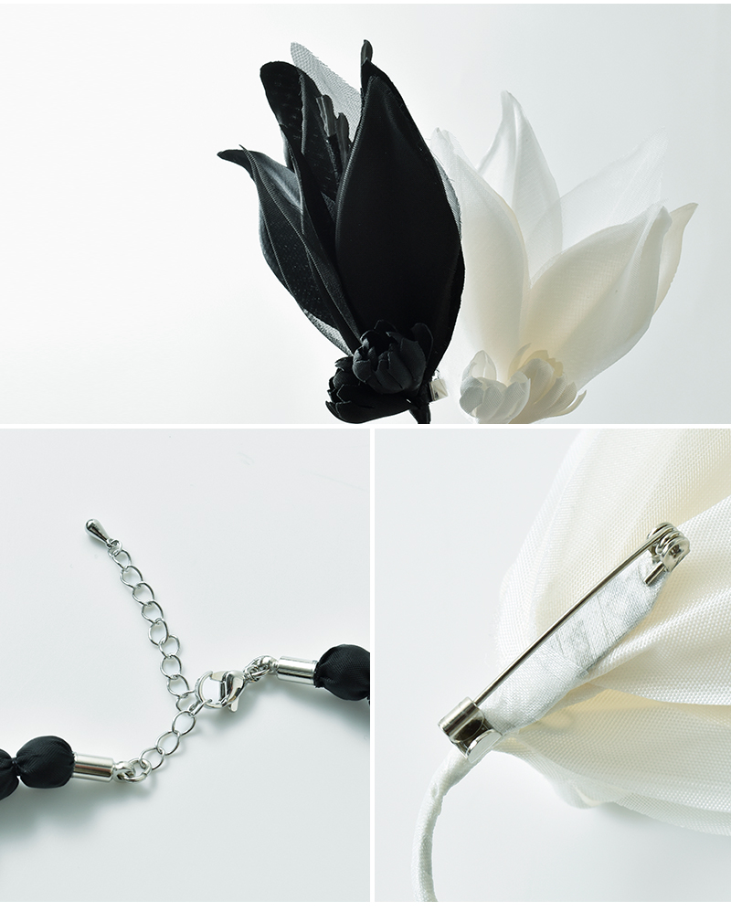 whyto(�z���C�g)2way�V�A�[���[�t�l�b�N���X�u���[�`�g2waysheerleafnecklace/brooch�hwht25fac4012