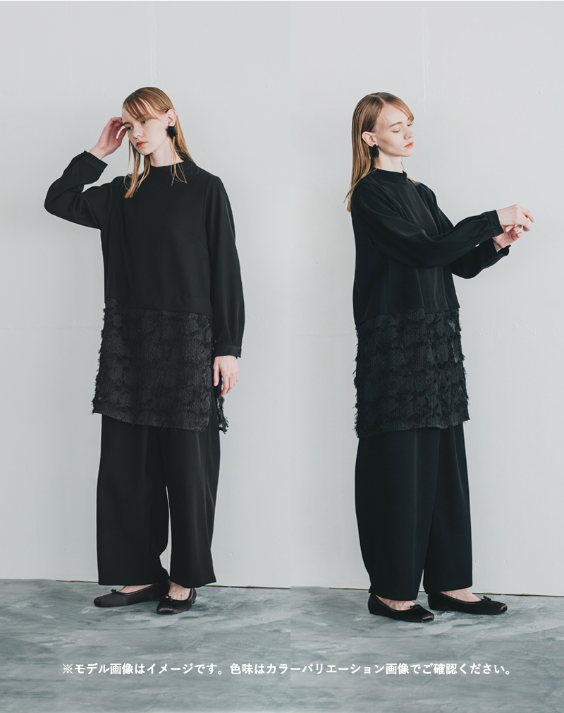 whyto(�z���C�g)���[�X�R���r�l�[�V�����V���[�g�h���X�glacecombinationshortdress�hwht25fbl4078