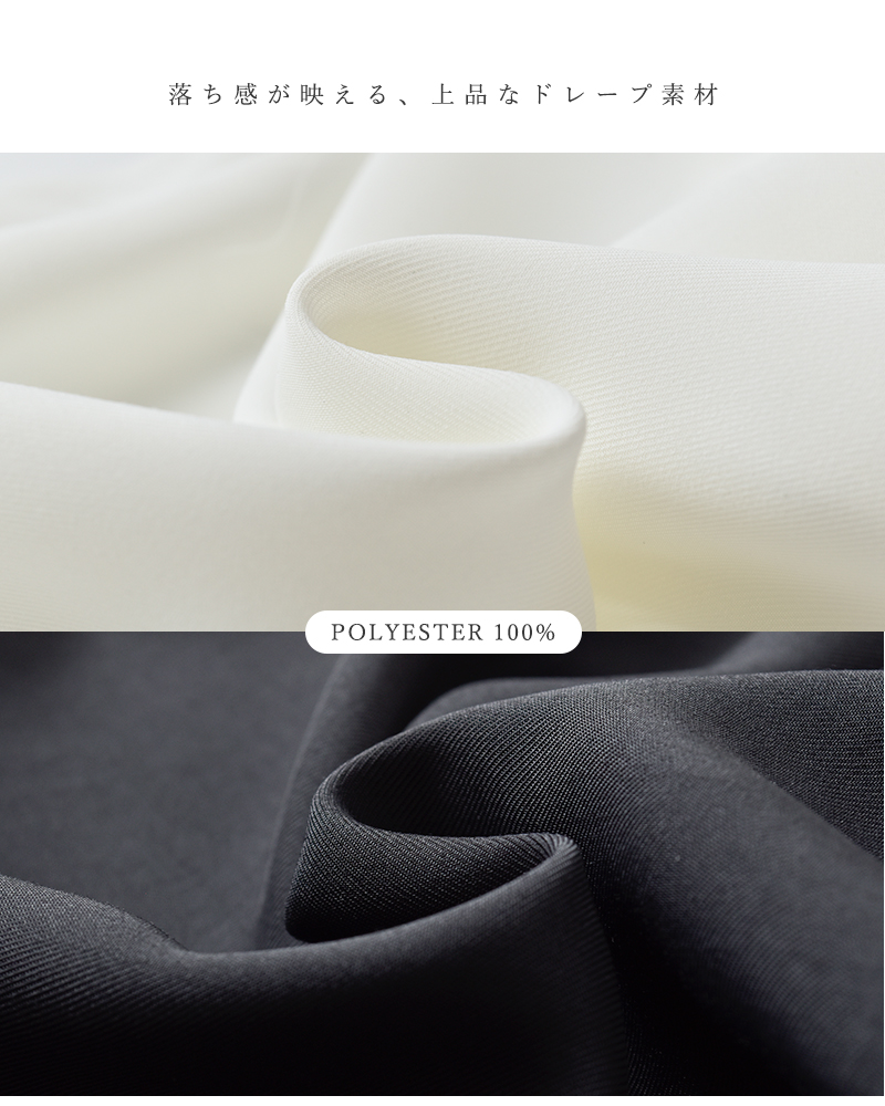 whyto(�z���C�g)���{���^�C�s���^�b�N�u���E�Xribbontieblousewht25fbl4082