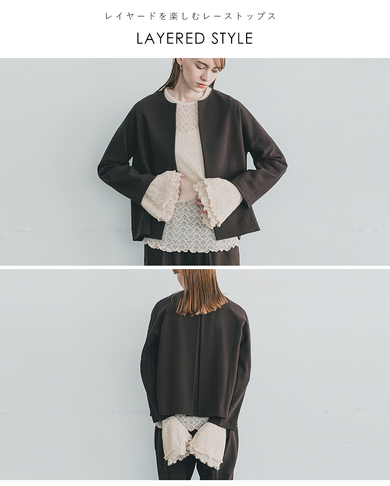 whyto(�z���C�g)�t�����t���A���[�X�g�b�v�Xfrillflarelacetopswht25fcs4004