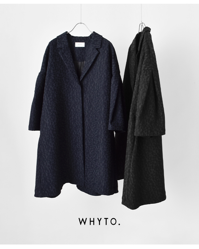 whyto(�z���C�g)�W���K�[�h�e���g���C���R�[�g�gjacquardtentlinecoat�hwht25fjk4048