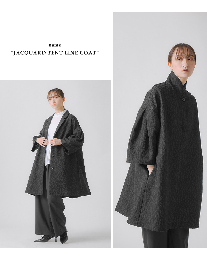 whyto(�z���C�g)�W���K�[�h�e���g���C���R�[�g�gjacquardtentlinecoat�hwht25fjk4048