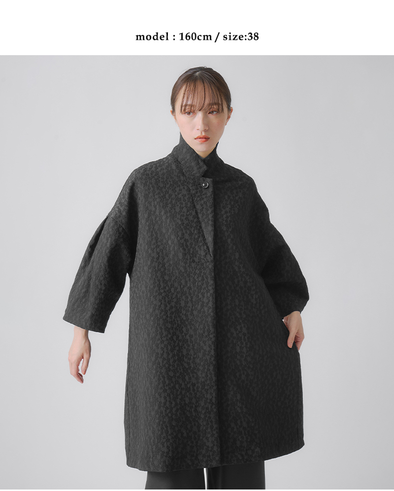 whyto(�z���C�g)�W���K�[�h�e���g���C���R�[�g�gjacquardtentlinecoat�hwht25fjk4048