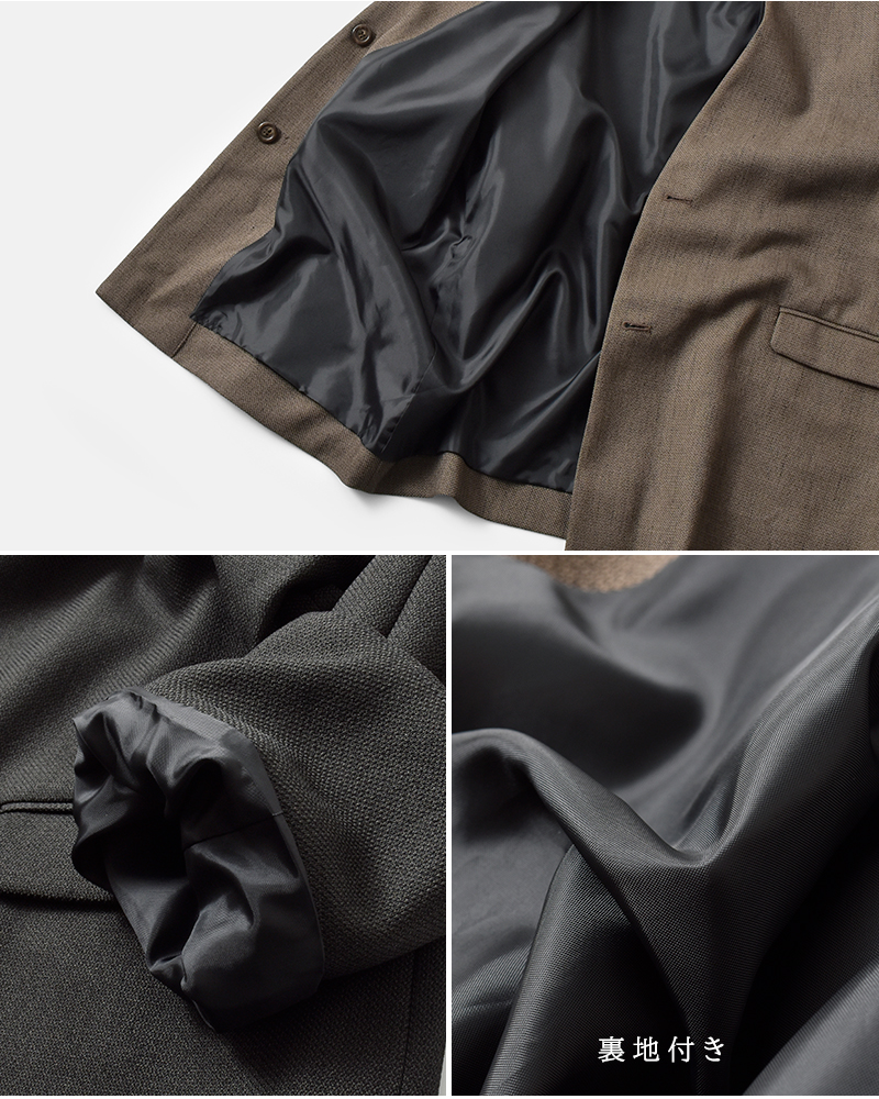 whyto(�z���C�g)�V�b�N�c�C�[�h�I�[�o�[�W���P�b�g�gchictweedoverjacket�hwht25fjk4049