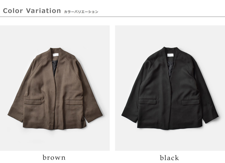 whyto(�z���C�g)�V�b�N�c�C�[�h�I�[�o�[�W���P�b�g�gchictweedoverjacket�hwht25fjk4049