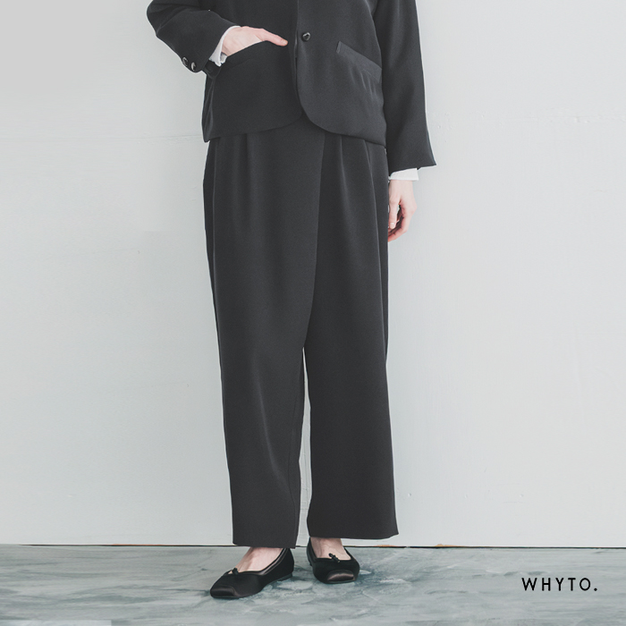 whyto(�z���C�g)�A�V�����g���[���C�h�g���E�U�[�p���c�gasymmetrywidetrouser�hwht25fpt4054