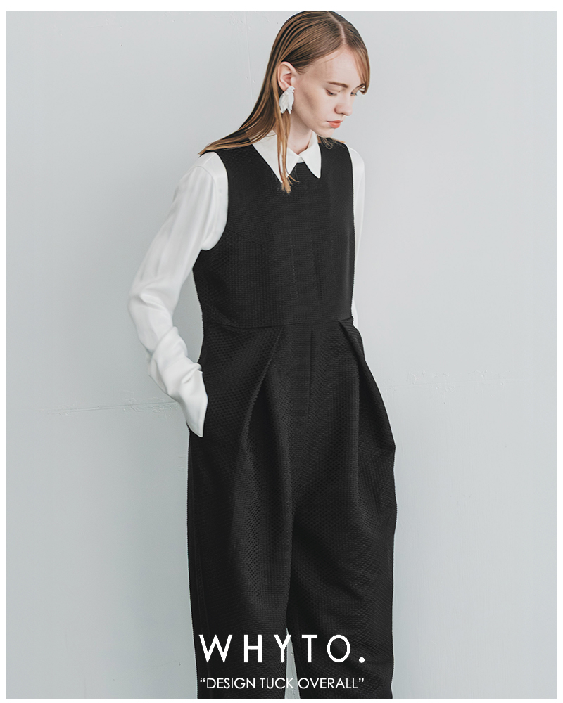 whyto(�z���C�g)�f�U�C���^�b�N�I�[�o�[�I�[��designtuckoverallwht25fpt4055