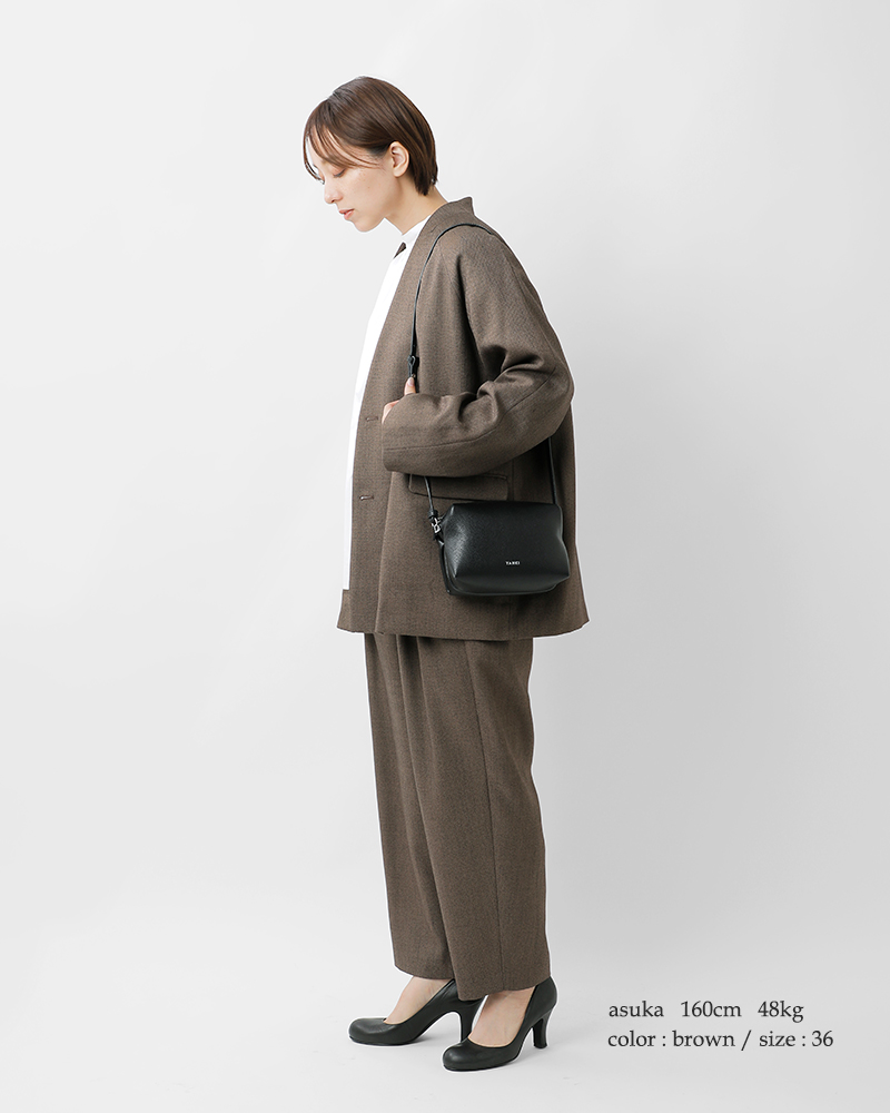 whyto(�z���C�g)�V�b�N�c�C�[�h���E���h�g���E�U�[�p���c�gchictweedroundtrouser�hwht25fpt4057