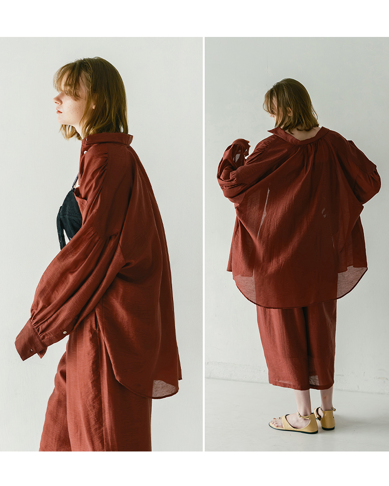 whyto(ホワイト)シアーボリュームブラウス“sheervolumeblouse”wht25hbl4065