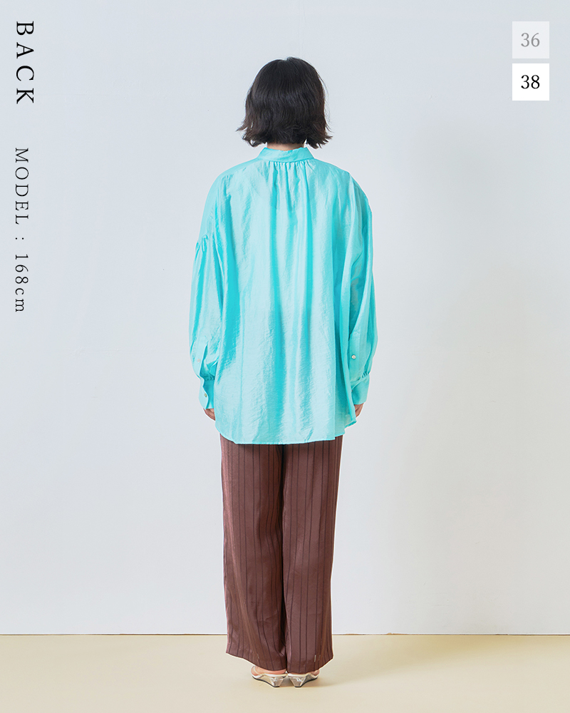 whyto(ホワイト)シアーボリュームブラウス“sheervolumeblouse”wht25hbl4065