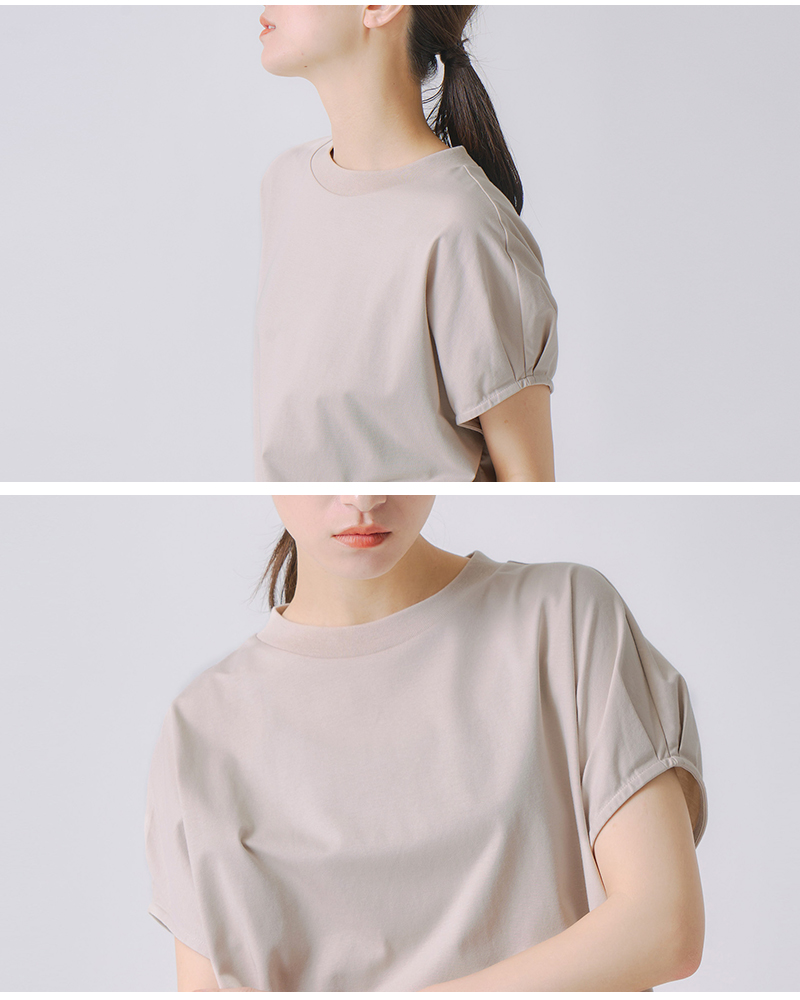 whyto(�z���C�g)�R�b�g���h���b�v�t�����`�X���[�uT�V���cdropfrenchsleevesteewht25hbl4071