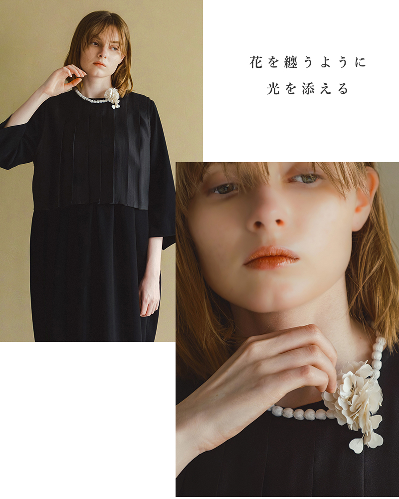 whyto(�z���C�g)2way�t�����[�u���[�`�l�b�N���X�g2wayflowerbrooch/necklace�hwht26hac4015