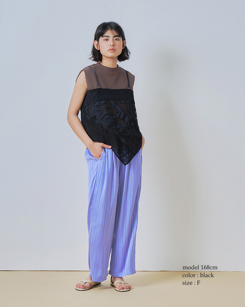 whyto(ホワイト)レースコンビネーションキャミソール“lacecombinationcamisole”wht26hbl4088