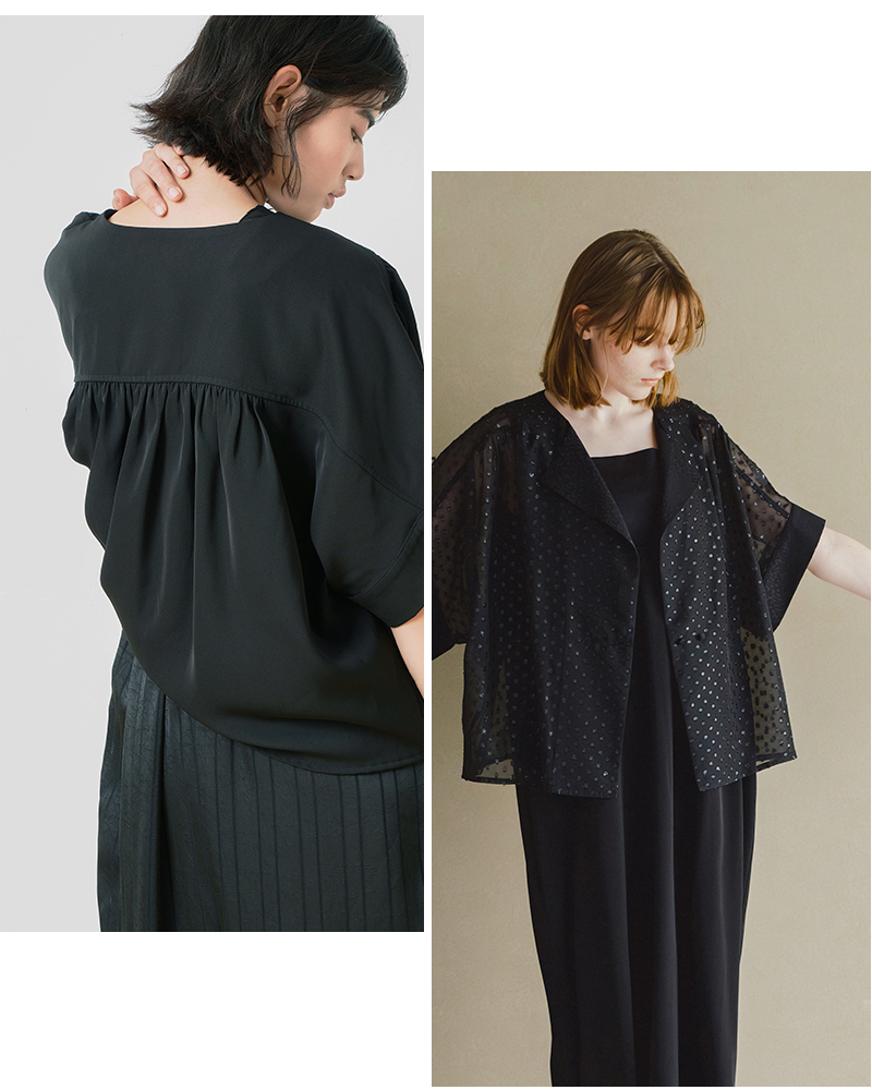 whyto(�z���C�g)�M���U�[�n�[�t�X���[�u�W���P�b�g�ggatherhalfsleevejacket�hwht26hbl4093