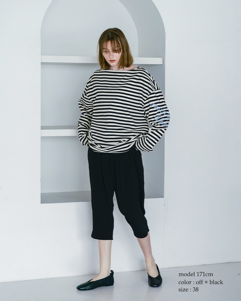 whyto(�z���C�g)�R�b�g���{�[�g�l�b�N���[�Y�{�[�_�[�g�b�v�X�gloosestripetops�hwht26hcs4008