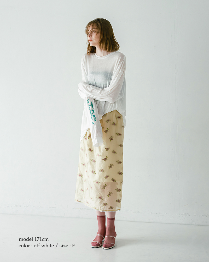 whyto(ホワイト)2wayシアープリントロングスリーブTシャツ“2waysheerprintlongtee”wht26hcs4013