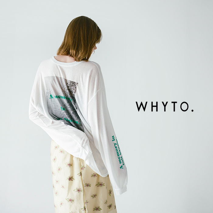 whyto(ホワイト)2wayシアープリントロングスリーブTシャツ“2waysheerprintlongtee”wht26hcs4013