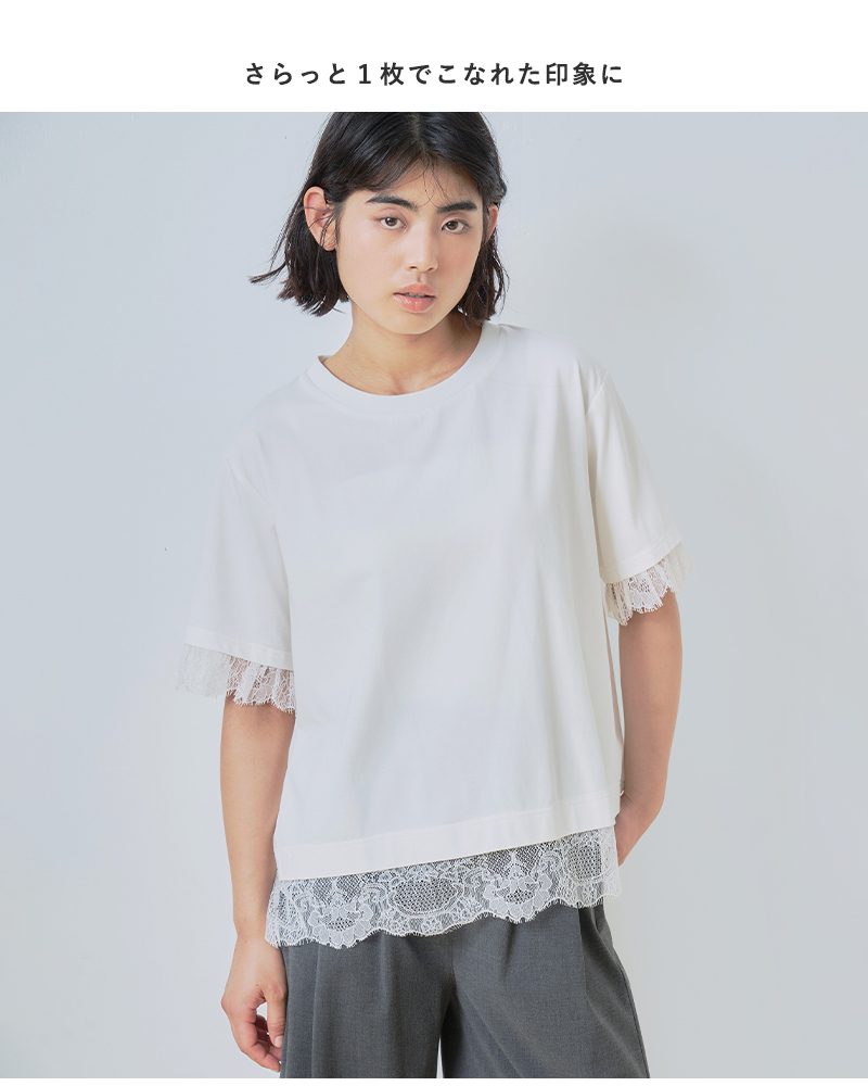 whyto(�z���C�g)���[�X�R���r�l�[�V����T�V���c�glacecombinationtee�hwht26hcs4016