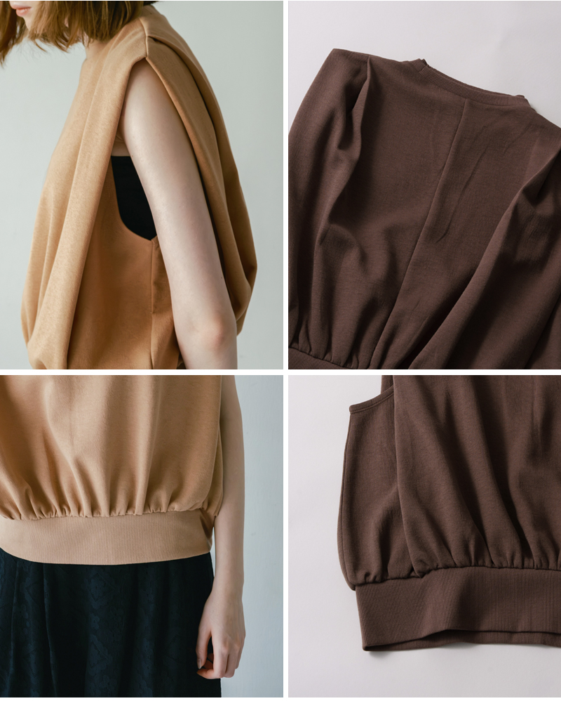 whyto(�z���C�g)�V�����_�[�f�U�C���^�b�N�g�b�v�X�gshouldertucktops�hwht26hcs4091