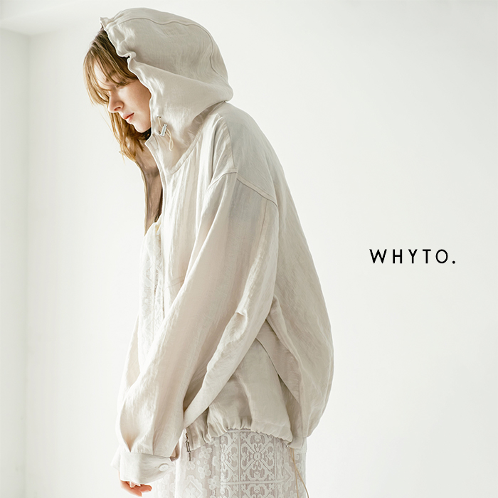 whyto(�z���C�g)�V���C�j�[�t�[�f�B�[�u���]���gshinyhoodieblouson�hwht26hjk4055