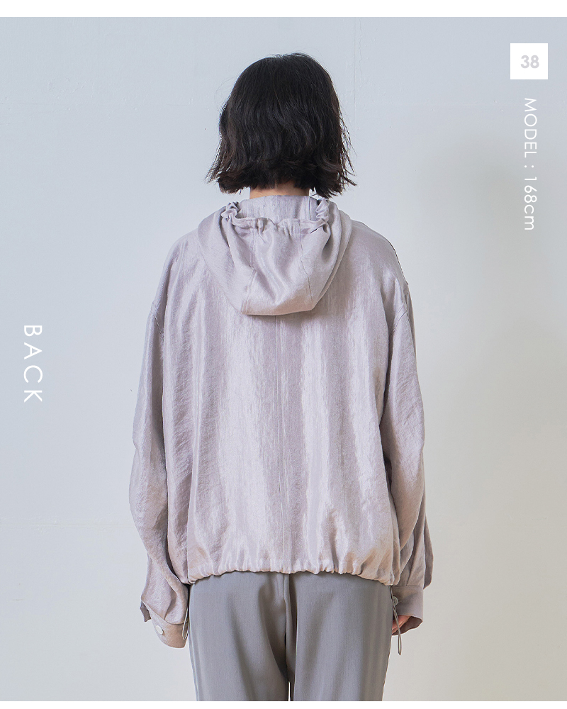 whyto(�z���C�g)�V���C�j�[�t�[�f�B�[�u���]���gshinyhoodieblouson�hwht26hjk4055