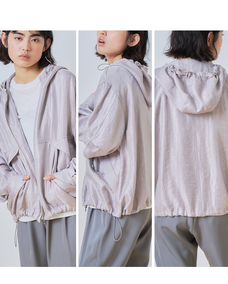 whyto(�z���C�g)�V���C�j�[�t�[�f�B�[�u���]���gshinyhoodieblouson�hwht26hjk4055