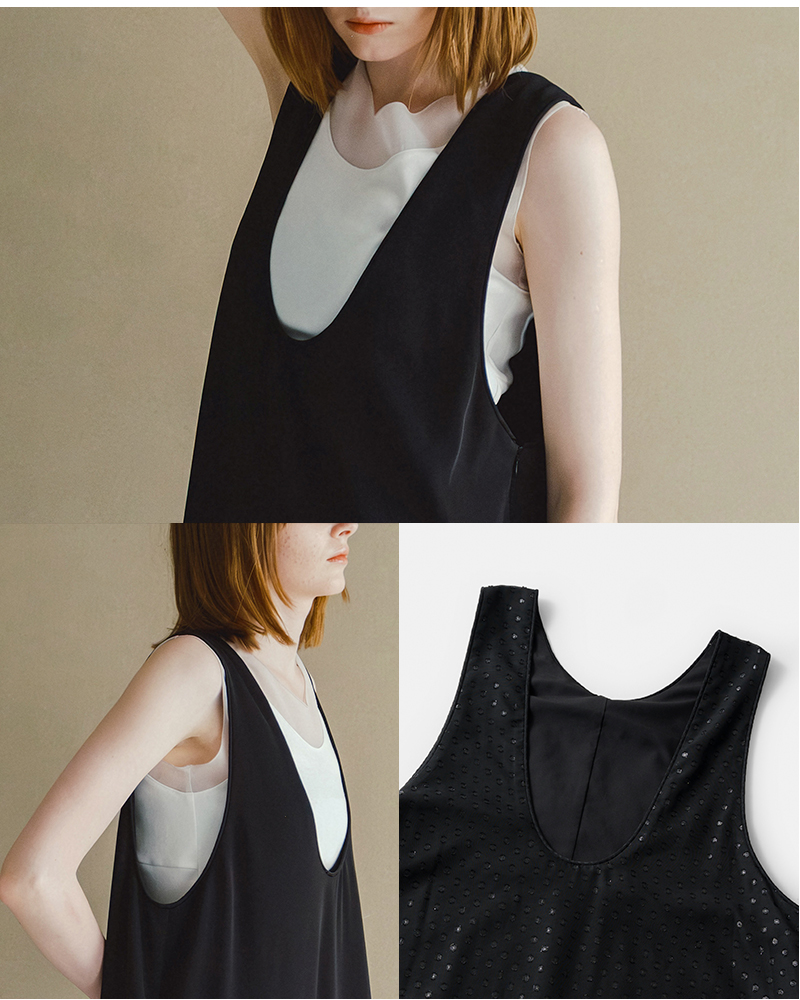 whyto(�z���C�g)U�l�b�N�R�N�[���h���X�guneckcocoondress�hwht26hop4079