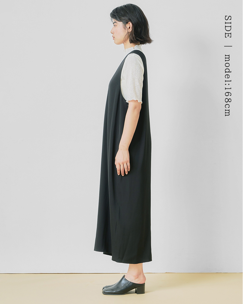 whyto(�z���C�g)U�l�b�N�R�N�[���h���X�guneckcocoondress�hwht26hop4079