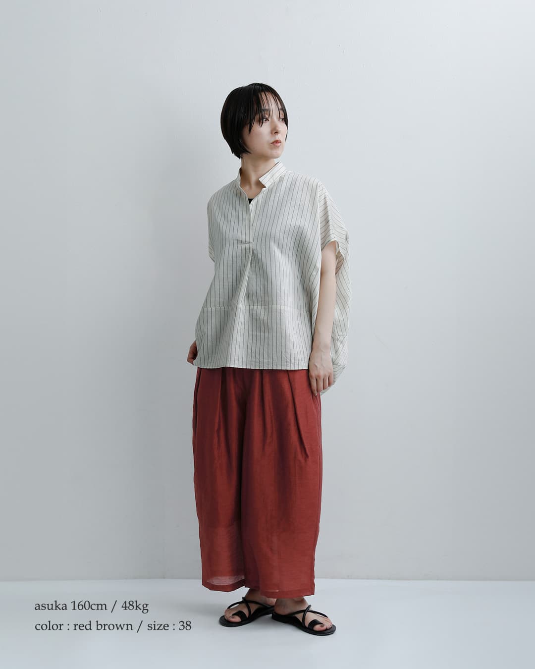 whyto�V�A�[ �{�����[�� �g���E�U�[�p���c �gsheer volume trouser�h wht26hpt4062