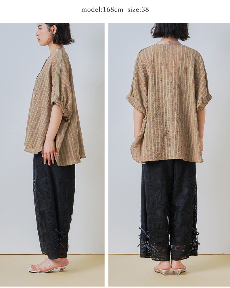 whyto(ホワイト)レースコンビネーションパンツ“lacecombinationpants”wht26hpt4063