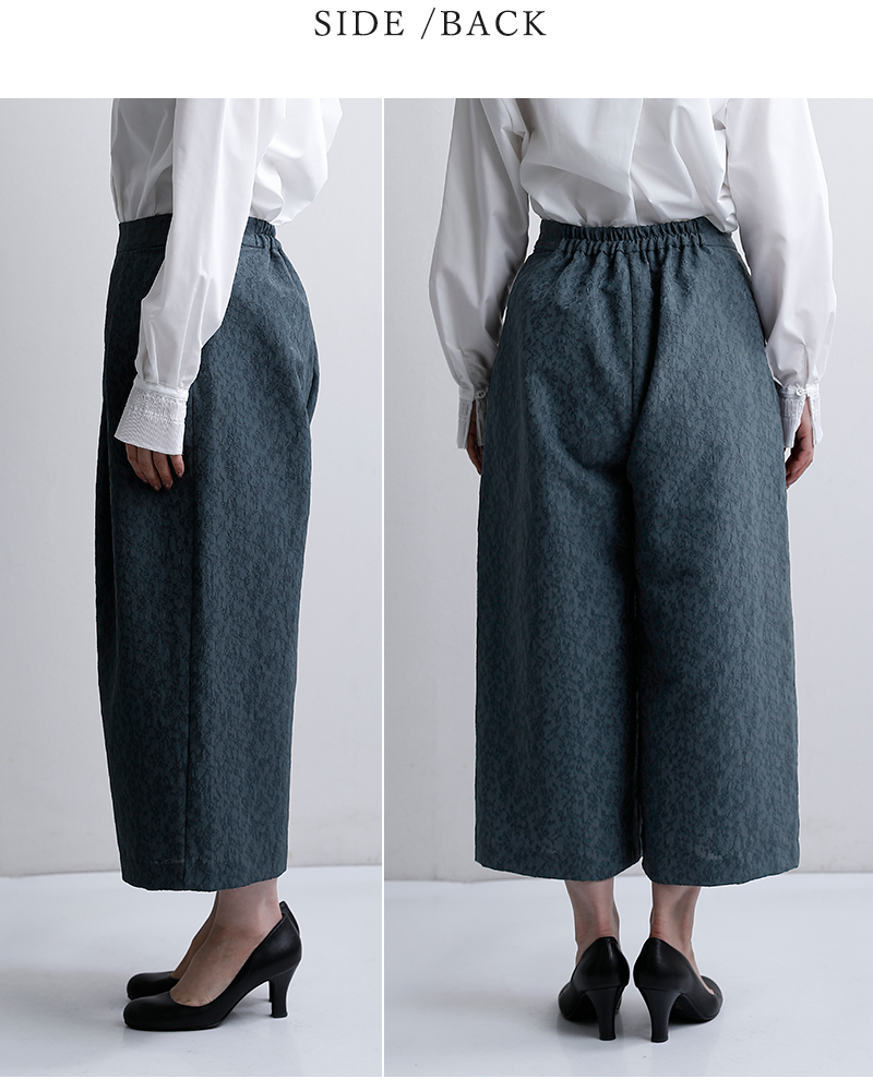 whyto(�z���C�g)�W���K�[�h�^�b�N�g���E�U�[�p���c�gjacquardtucktrouser�hwht26hpt4067