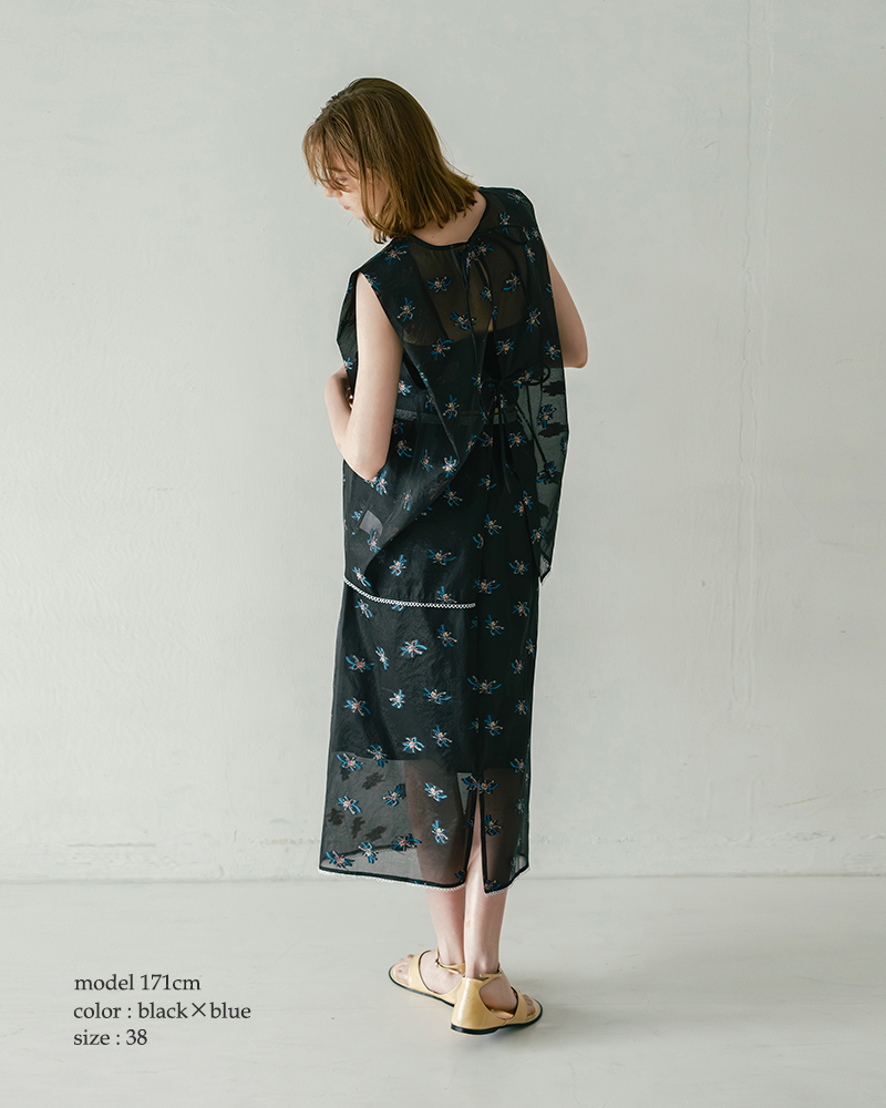 whyto(�z���C�g)�}���x���[�V���N�V�A�[�t�����[�X�J�[�g�gsheerflowerskirt�hwht26hsk4031