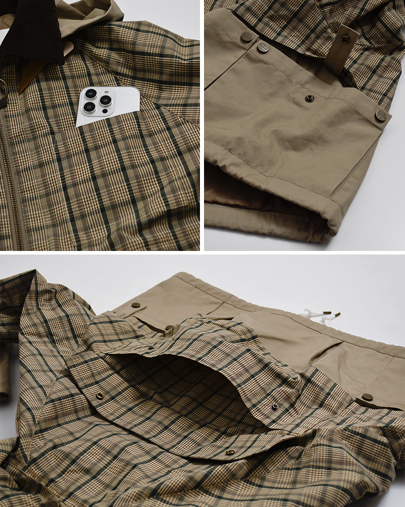 WOOLRICH(ウールリッチ)マドラスチェックヘリテージフィールドジャケットMADRASCHECKHERITAGEFIELDJACKETwjou2036