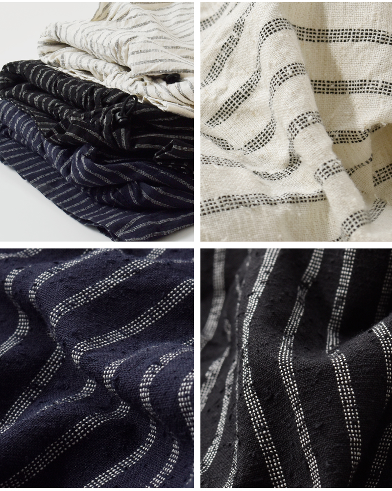 my beautiful landlet(マイ ビューティフル ランドレット)ストライプカールヤーンサロペットwm01-ob2610103