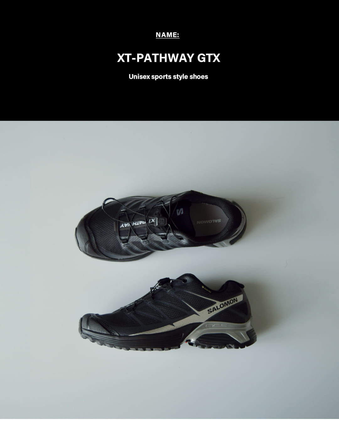 SalomonXT-PATHWAY GTX ゴアテックス スニーカー xt-pathway-gtx