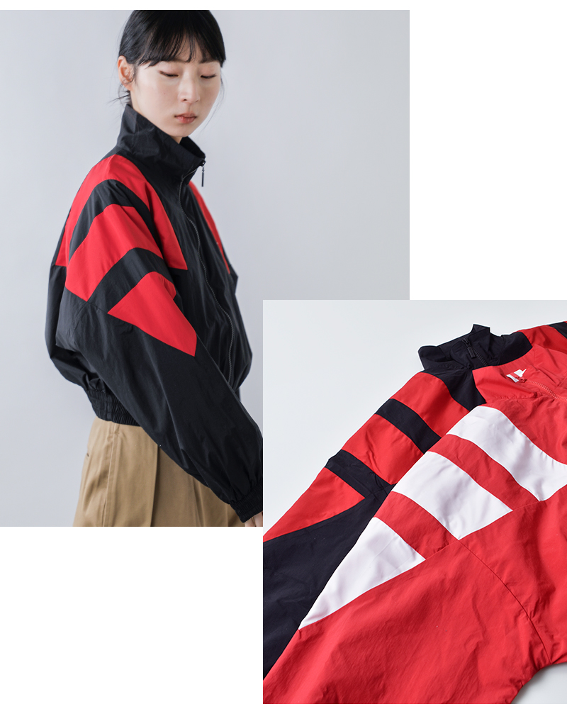 adidas Originals(アディダス オリジナルス)カラーブロックウォッシュドジップトラックトップBLOCKEDWASHEDZIPPEDTRACKTOPy7547