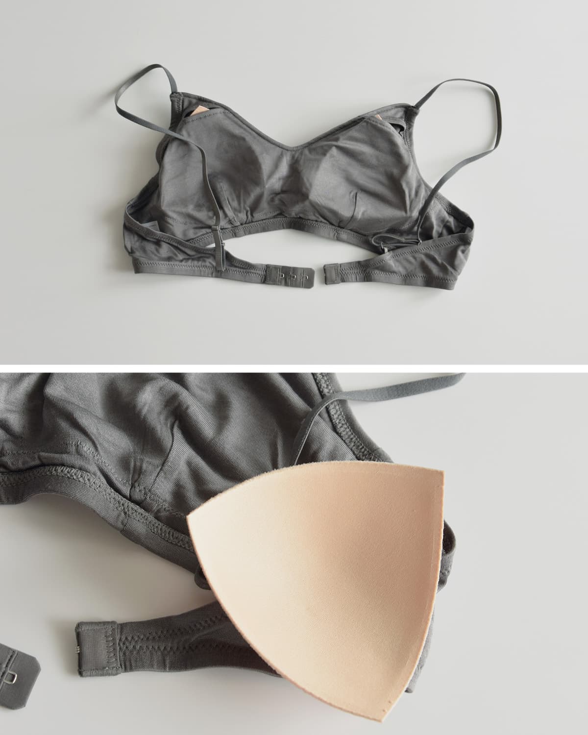 COCOONA SKINWEARシルク ノンワイヤー ホールド ブラジャー ya20-0177