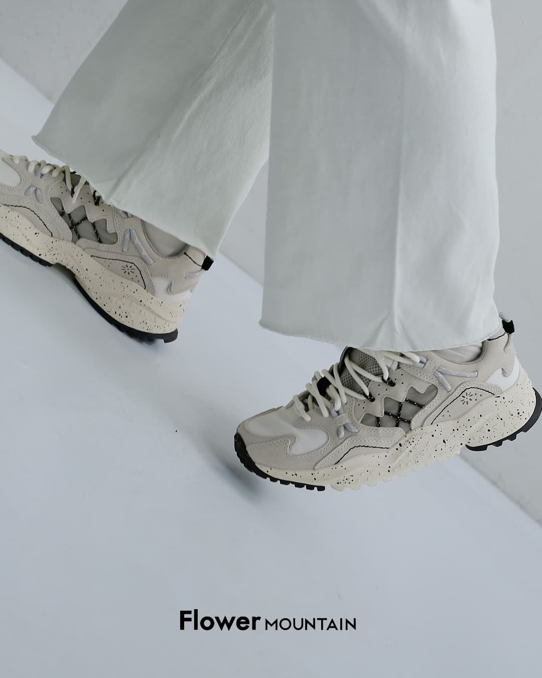 Flower MOUNTAINヤマブシ リップストップナイロン オーバーレイレザー スニーカー “YAMABUSHI” yamabushi